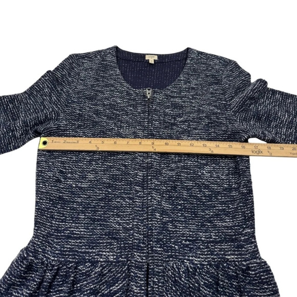 J. Crew Boucle Tweed Zip Peplum Jacket Blazer - Picture 15 of 15